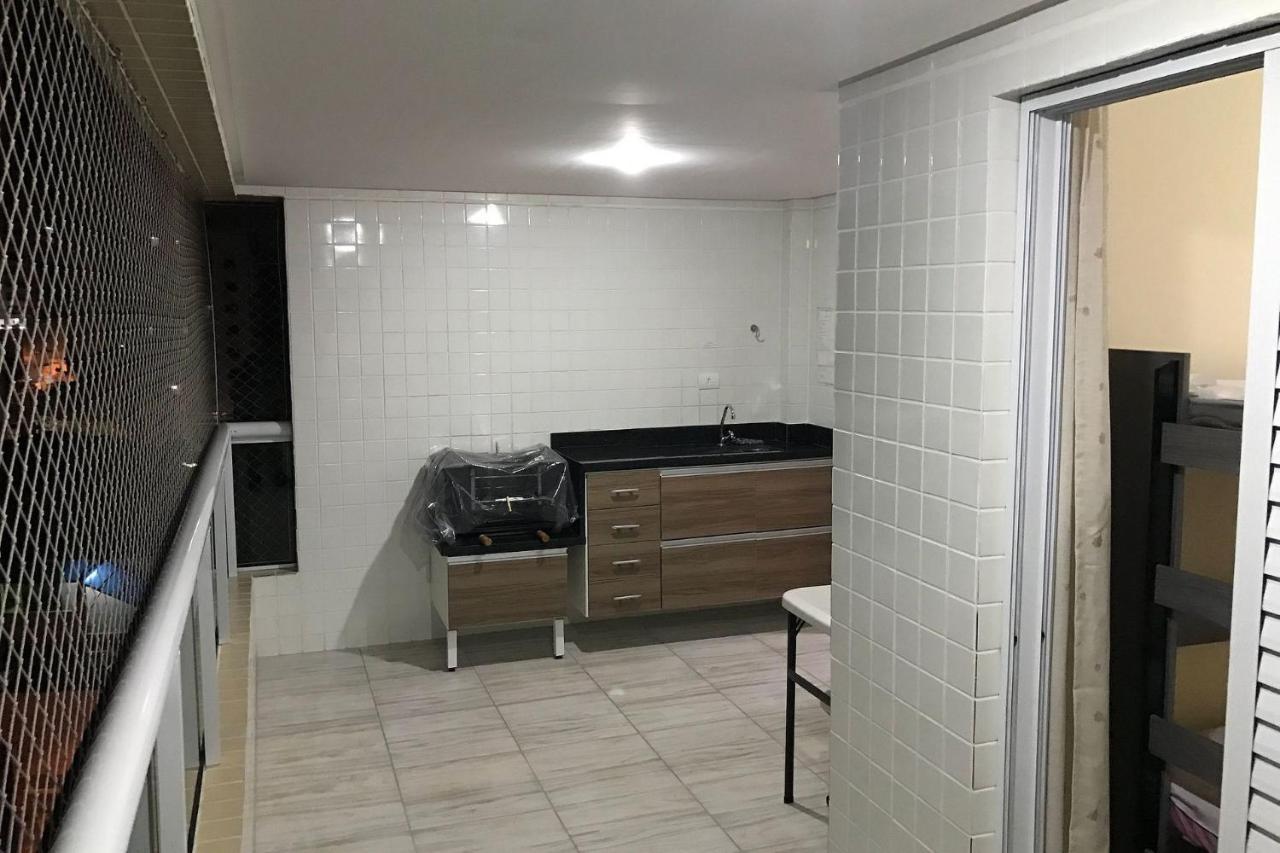 Apartamento No Canto Do Forte, Luxuoso E Confortavel, 2 Suites, Varanda Gourmet Praia Grande  Eksteriør bilde